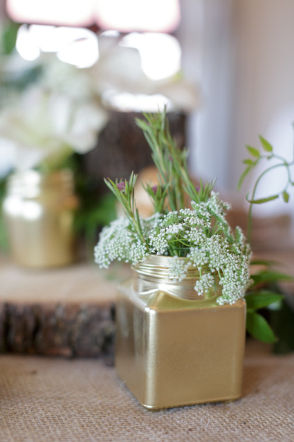 Metallic winter wedding ideas Wedding Inspiration