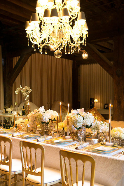 Gold & glitz New Year's party Wedding Inspiration