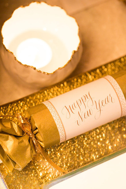 Gold & glitz New Year's party Wedding Inspiration