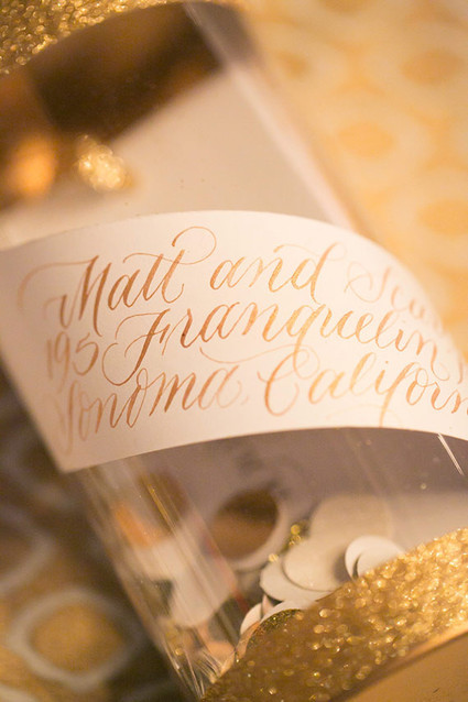 Gold & glitz New Year's party Wedding Inspiration