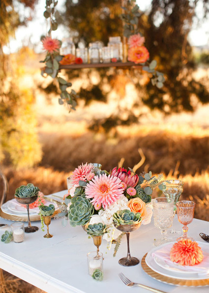 Modern, Rustic Wedding Inspiration Inspiration