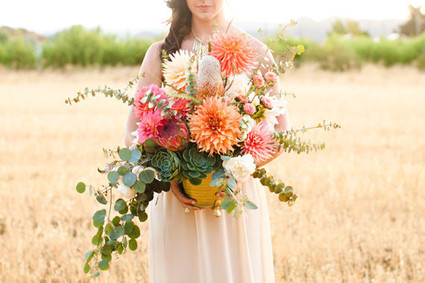 Modern, Rustic Wedding Inspiration Inspiration