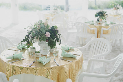 Mint and gold wedding Wedding Inspiration