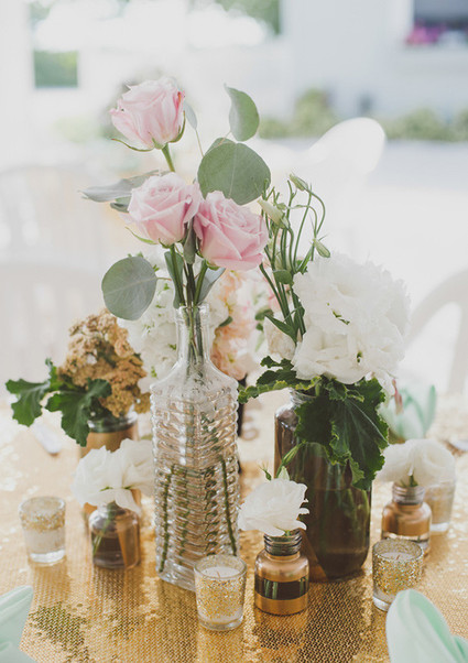 Mint and gold wedding Wedding Inspiration