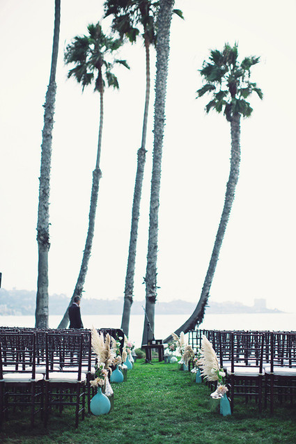 Southern California beach ceremony