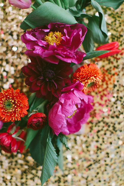 Pink, gold and aqua party inspiration Wedding Inspiration