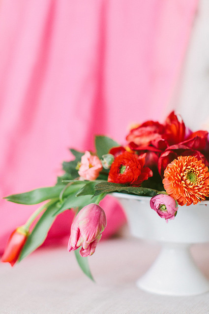 Pink, gold and aqua party inspiration Wedding Inspiration