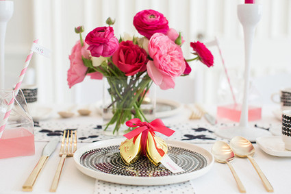 Modern bridal shower ideas