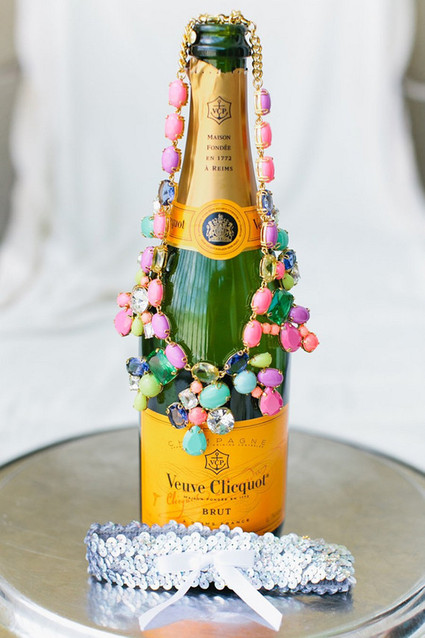 Veuve Cliquot and bridal accessories