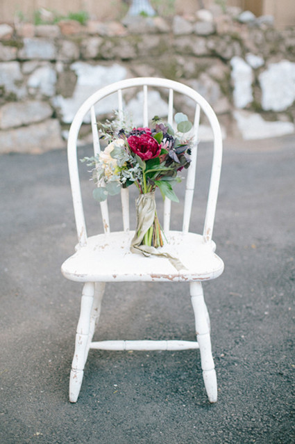 Southern California ranch wedding bouquet