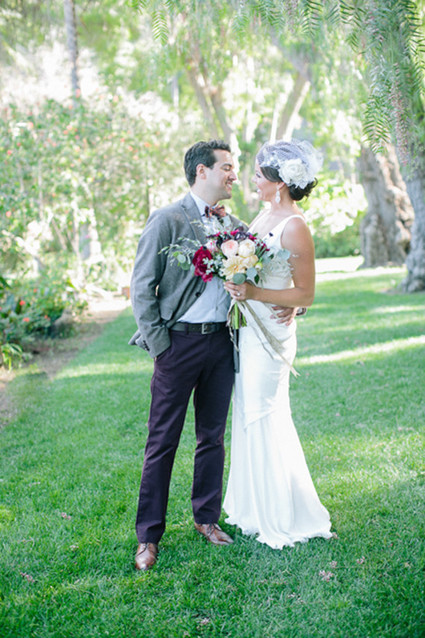 Southern California ranch wedding portrait