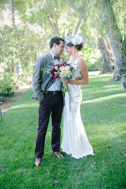Southern California ranch wedding portrait