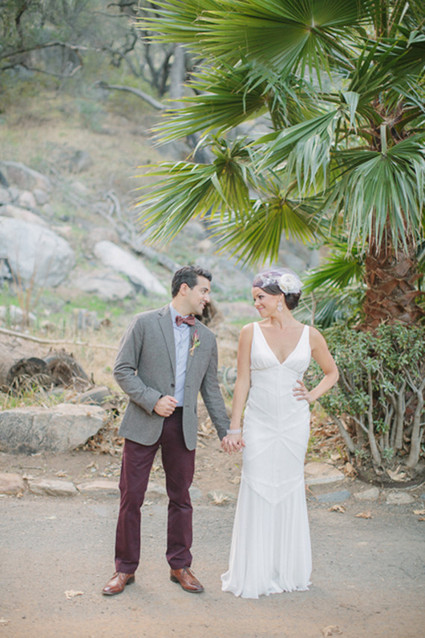Southern California ranch wedding portrait