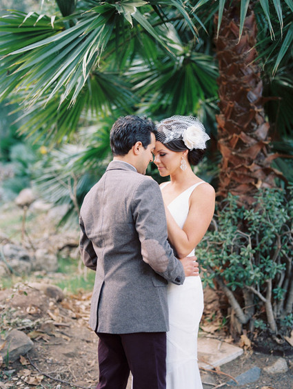 Southern California ranch wedding portrait