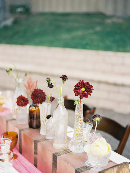 Southern California ranch wedding decor