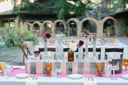 Southern California ranch wedding reception