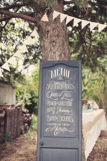 Backyard wedding in France Wedding Inspiration