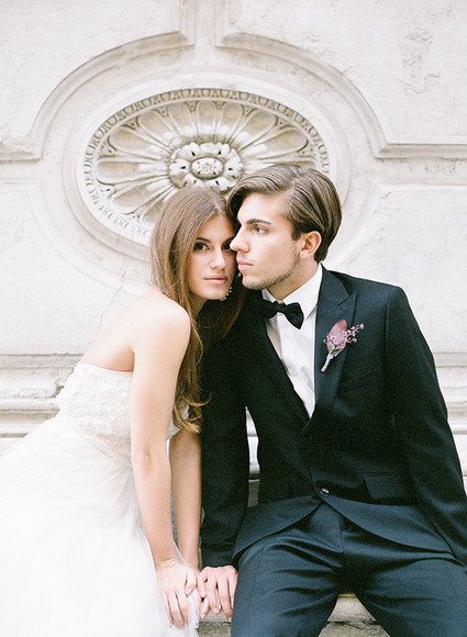 Dark, romantic wedding inspiration Wedding Inspiration