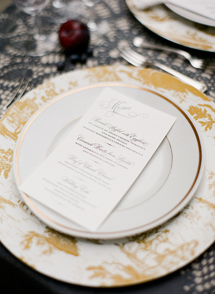Dark, romantic wedding inspiration Wedding Inspiration