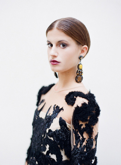 Dark, romantic wedding inspiration Wedding Inspiration