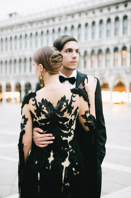Dark, romantic wedding inspiration Wedding Inspiration