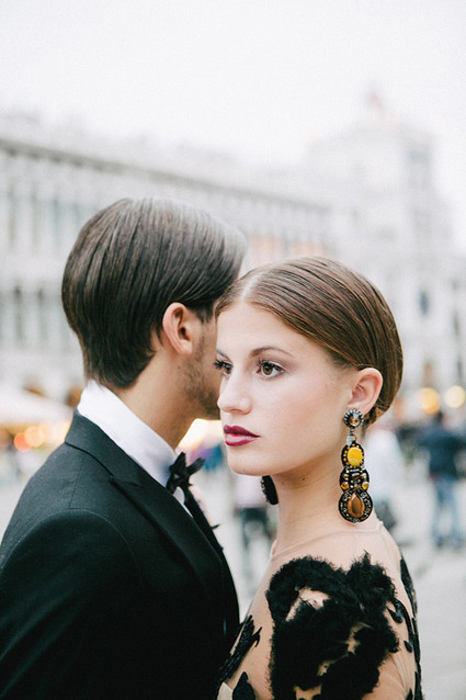Dark, romantic wedding inspiration Wedding Inspiration
