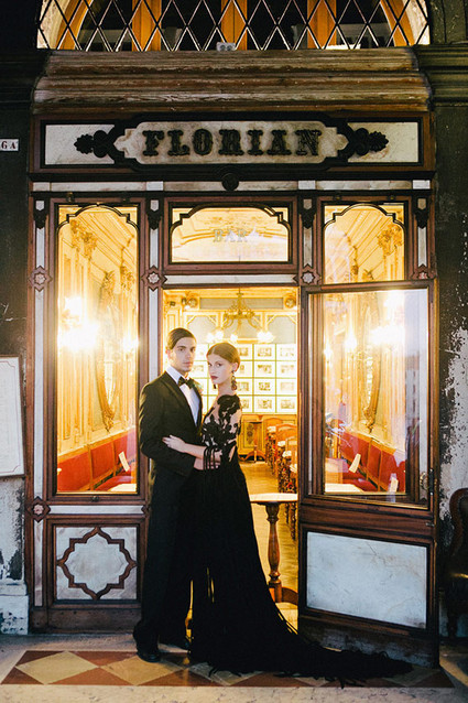 Dark, romantic wedding inspiration Wedding Inspiration