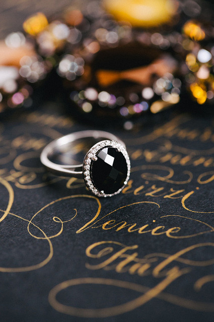 Dark, romantic wedding inspiration Wedding Inspiration
