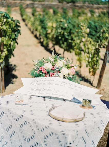 Elegant Portugal vineyard wedding Wedding Inspiration