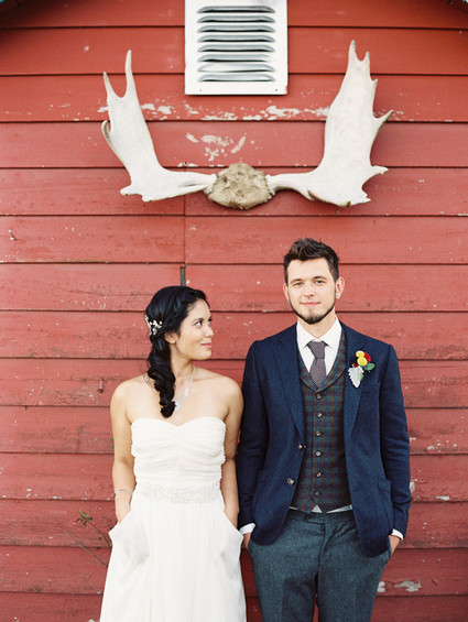 Rustic Fall Wedding Portraits