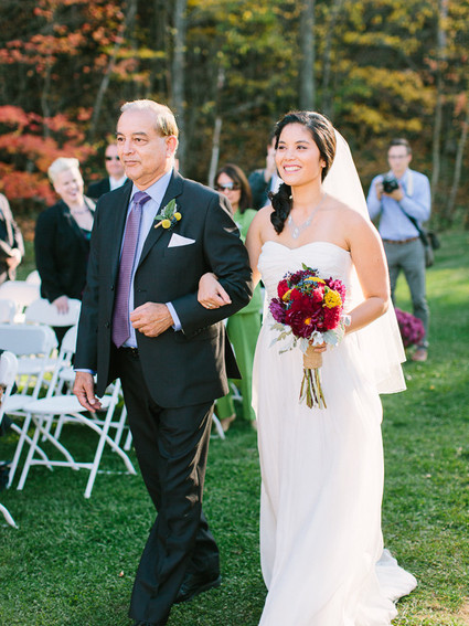 Rustic Fall Wedding Portrait