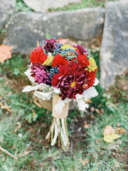 Rustic Fall Wedding Bouquet