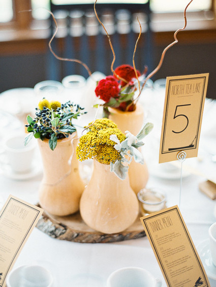 Rustic Fall Wedding Florals