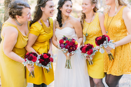 Rustic Fall Wedding Bridesmaid
