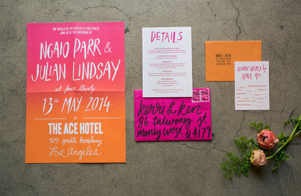 Ace Hotel downtown LA wedding Wedding Inspiration