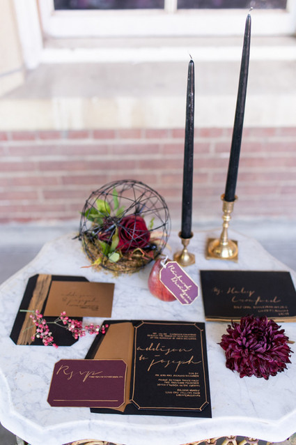 Enchanted masquerade wedding inspiration Wedding Inspiration