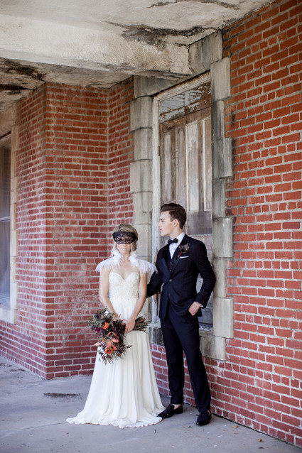 Enchanted masquerade wedding inspiration Wedding Inspiration
