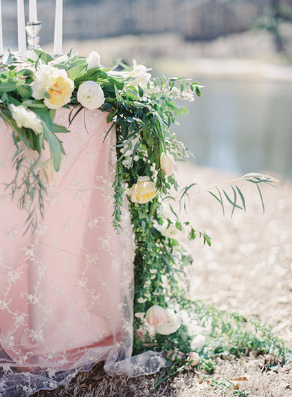 White Garden Wedding Inspiration Inspiration