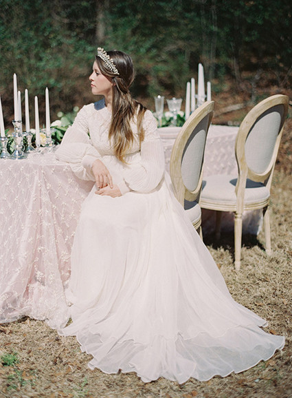 White Garden Wedding Inspiration Inspiration