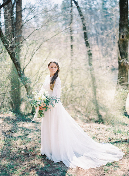 White Garden Wedding Inspiration Inspiration