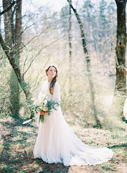 White Garden Wedding Inspiration Inspiration