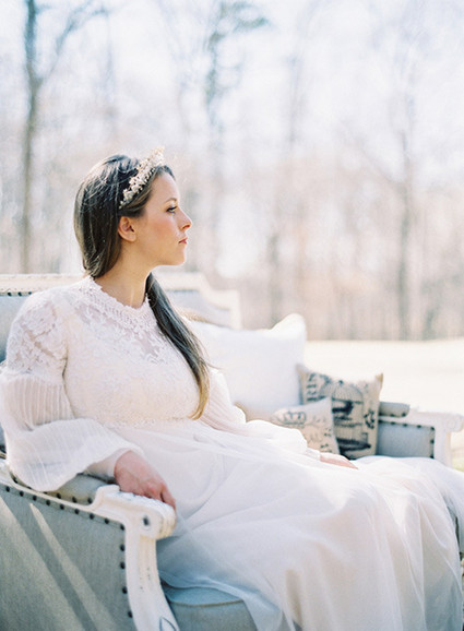 White Garden Wedding Inspiration Inspiration