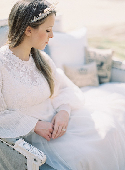 White Garden Wedding Inspiration Inspiration