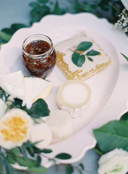 White Garden Wedding Food Inspiration Inspiration