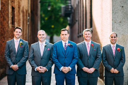 Metallic & pink Boston wedding Wedding Inspiration