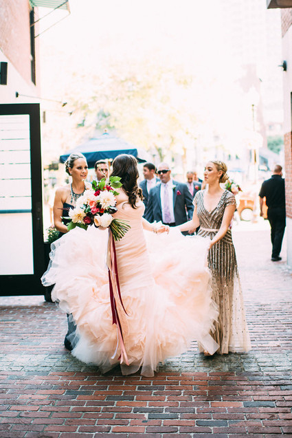 Metallic & pink Boston wedding Wedding Inspiration
