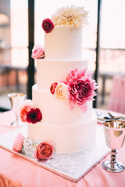 Metallic & pink Boston wedding Wedding Inspiration