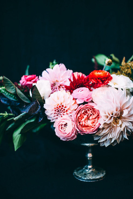 Metallic & pink Boston wedding Wedding Inspiration