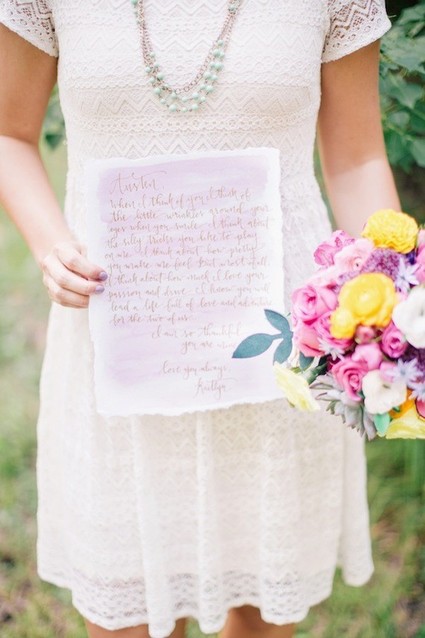 Calligraphy Wedding Inspiration