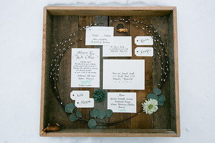 Winter Wedding Invitation Inspiration